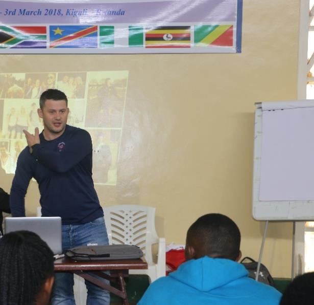 JUDO for BLIND ATHLETES Towards a TIAS LEGACY PROJECT in RWANDA Everybody participated in all 3-days activities, and many of these participants had never known Judo before and most had no idea on the