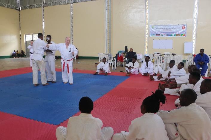 JUDO for BLIND ATHLETES Towards a TIAS LEGACY PROJECT in RWANDA Day 2 Workshop Activities (Friday, 2nd March, ) The second day covered the IBSA refereeing rules and showed the videos of contests from