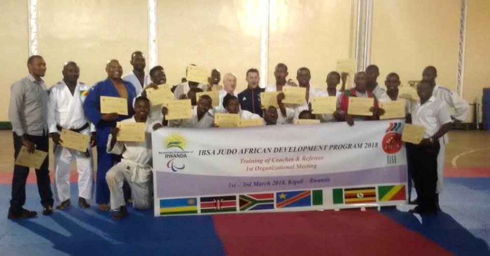 would like to involve more African countries to get involved in Judo and increase more players and referees at the highest level so that they may be able to attend the Paralympic Games.