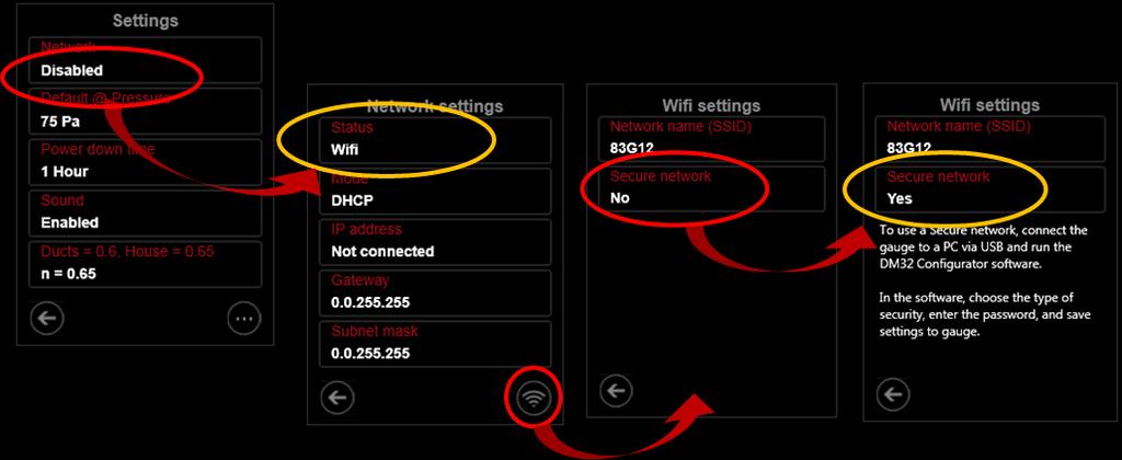 1. Click on your PC desktop wireless icon to get a list of available WiFi networks the PC can join (as shown in Figure 60), or follow the process on your phone to see all the available WiFi networks