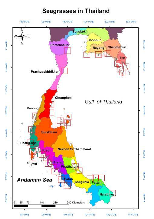 Thailand Total area of