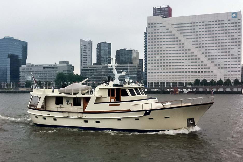 The yard at Dordrecht where the work on the yacht was being done recommended Ecospeed. In 2007 they had the hull grit blasted and Ecospeed was applied.