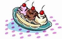 We have the ice cream and whip cream and now need all kinds of toppings and maybe some cookies! Whatever you can think of. Thanks and I ll see you there.