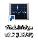 VitalsBridge is not running o solid: VitalsBridge is on, battery charge > 15% o flashing every 1 second: unit is running on low battery charge < 15% - WLAN or LAN: o no light: not connected to router
