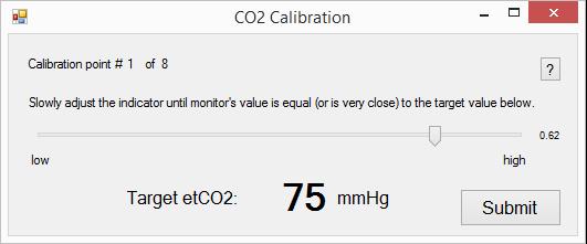 Note that some vital signs monitors filter and average the end tidal CO 2 value, and there may be a several second delay for the reading to change.