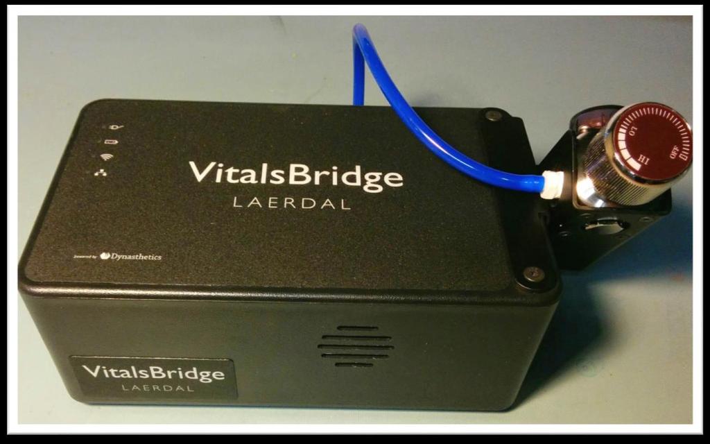 VitalsBridge Overview The VitalsBridge consists of a device that allows vital signs from the SimMan 3G or SimMan Essential to be presented on a clinical vital signs monitor.