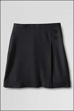 Bottoms - Girls Skirt styles: Land s End Land s End: Below-the-Knee A-Line