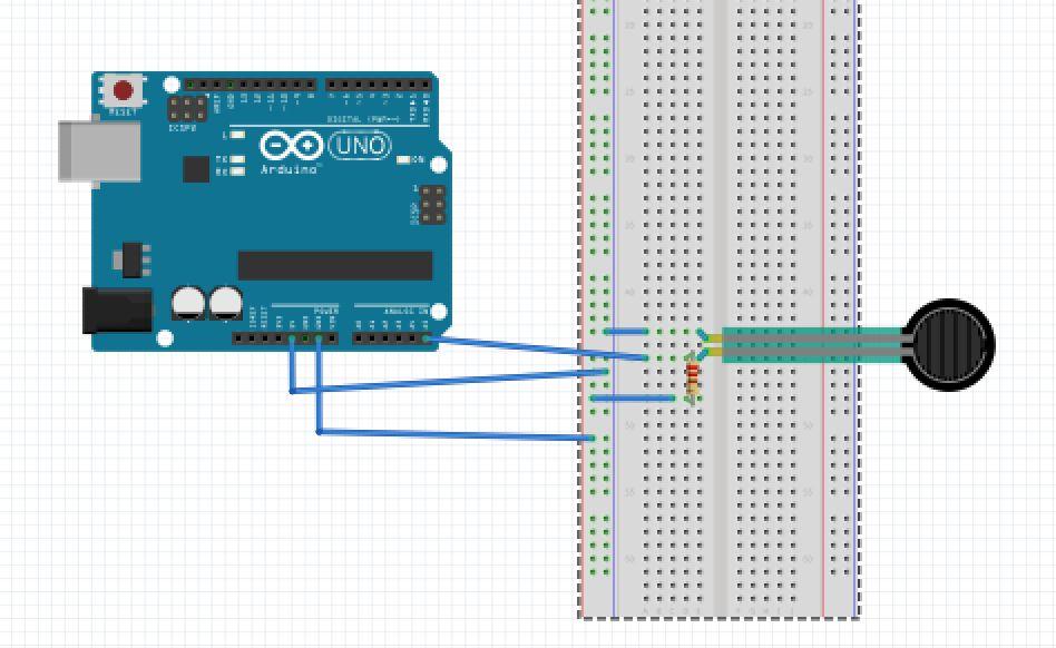 This module is used to send data to the smartphone via LE Bluetooth [3]. Next we connected each analog pin of the Arduino to a pressure sensor as shown in Figure 2.