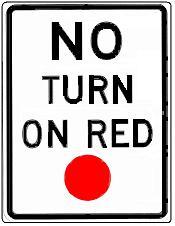 No Turn on Red Implementation