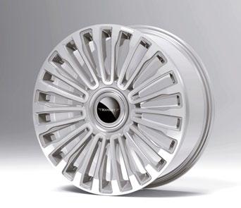MANSORY WHEEL OPTIONS FOR YOUR MERCEDES-BENZ V-CLASS Multispoke 19 inch Diamond silver M11 19 112 45S