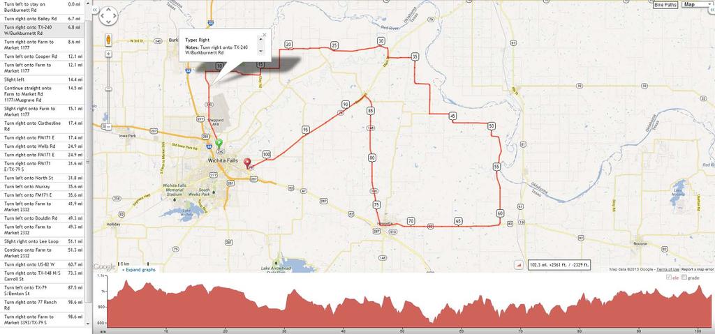 164km Race: http://ridewithgps.
