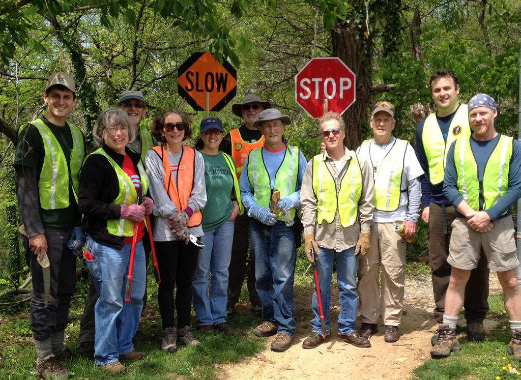 Elsewhere, the PCA Canal/CCT Stewards held a let s get rid of invasive plant species day on May 3, 2014 with the assistance of the National Park Service.