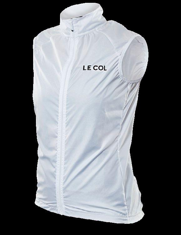 GILET Our custom gilets are a must for any cyclist who rides year round.
