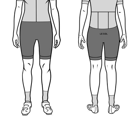 WOMENS SIZING GUIDE JERSEYS & BASELAYERS Le Col Jerseys have a slim fit.