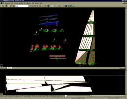 Sophisticated CAD/CAM software is utilized to mold the sail shape to your rig.
