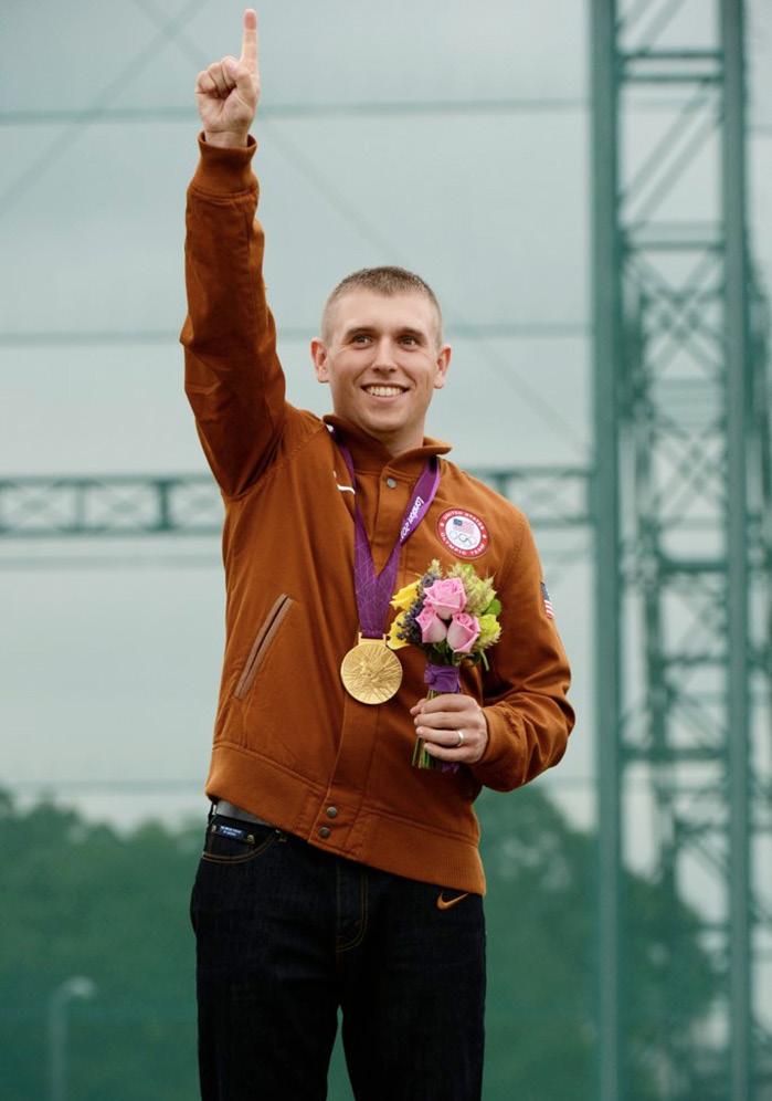 In 2008, he won the gold medal at the Bejing Olympics, and by earning a gold medal at the 2012 London Olympics, Vincent became the first skeet shooter to repeat as Olympic champion.