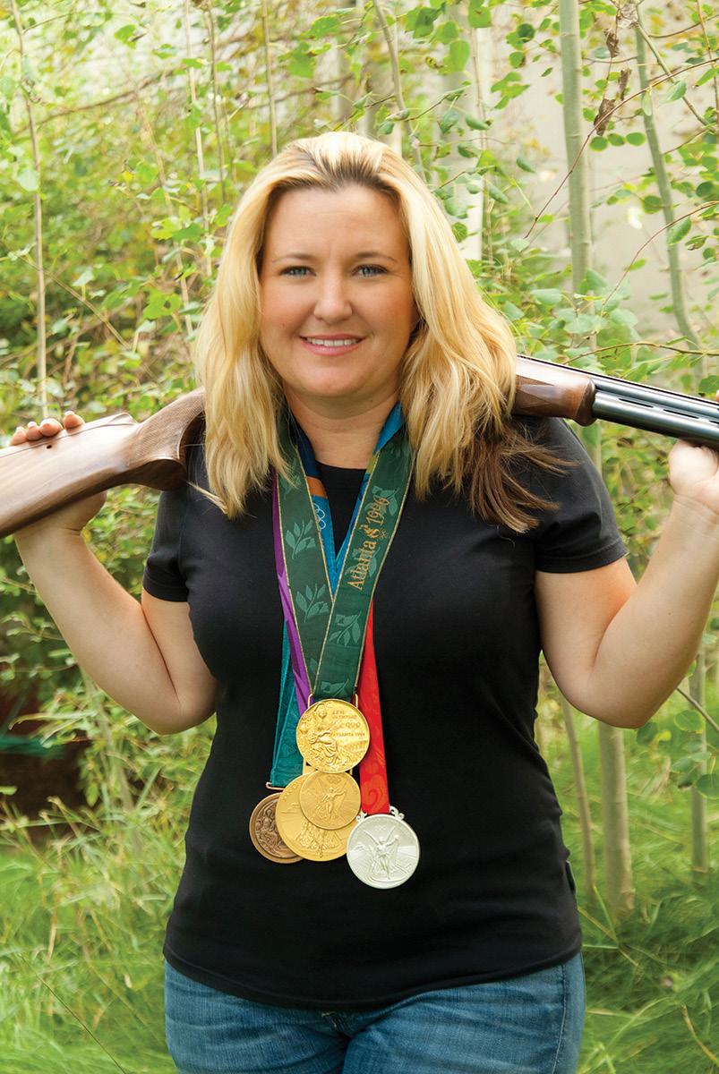 At the young age of 10, at the start of her career, and wearing her Olympic medals. Dreams Really Do Come True By Kim Rhode Shooting has been passed down in my family for generations.