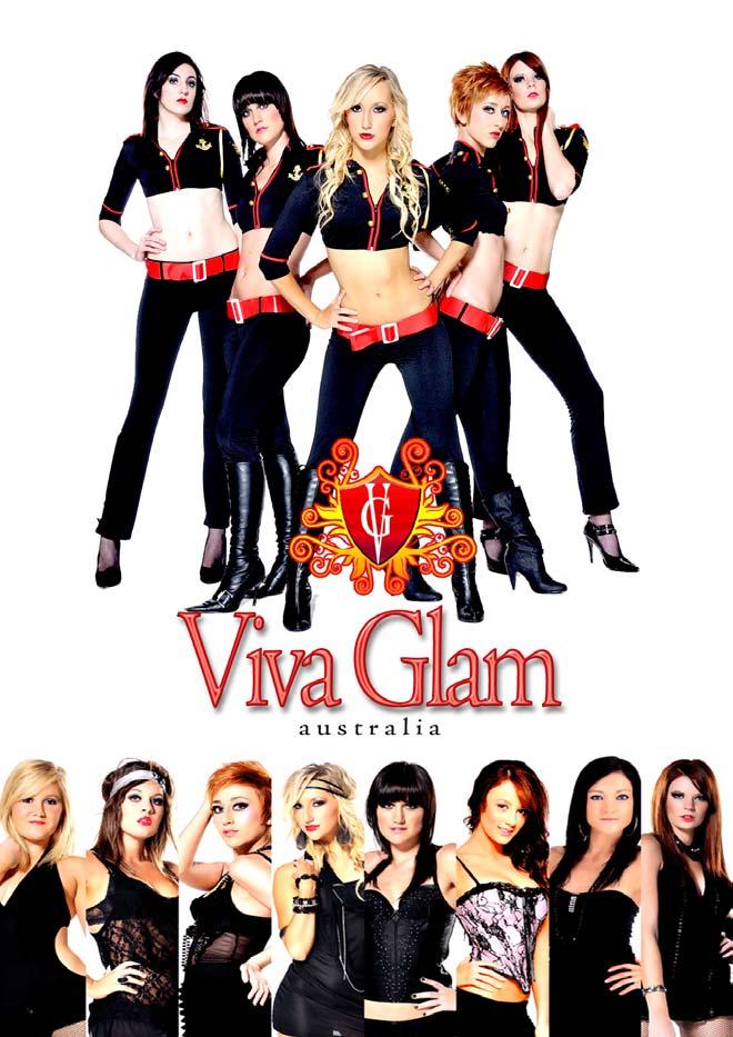 Viva Glam Australia Viva Glam is an all female group of professional dancers specializing in commercial jazz and hiphop, based in the Gold Coast, they provide dance shows and performances all across