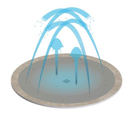 SplashPad One of the latest trends in water fun featured in many outdoor malls and water parks across the country,