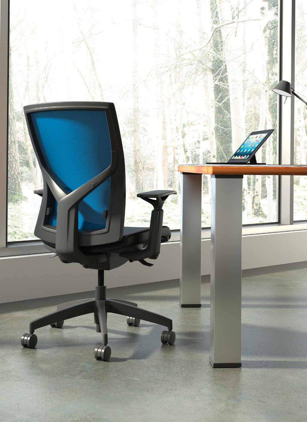 for the office Inspirational design and cable-driven control coupled with adjustable lumbar support and seat depth adjustment make Torsa a superb choice