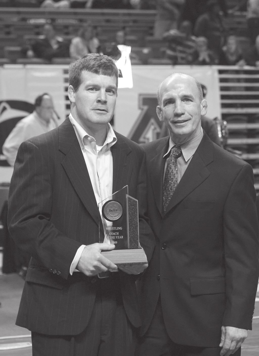 Head Coach Tom Brands As a competitor, Brands won the 1996 Olympic freestyle gold medal at 136.5 pounds in Atlanta, GA.