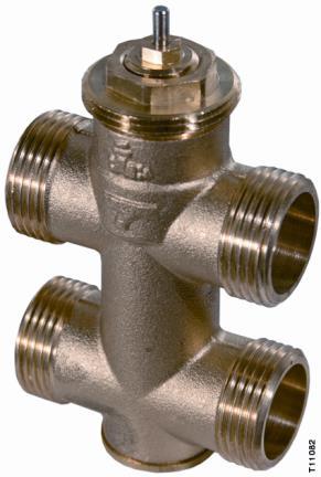 atuator for unit valves, the XS 215S ontinuous atuator for unit valves or the XM 117(S) motorised atuator for unit valves.