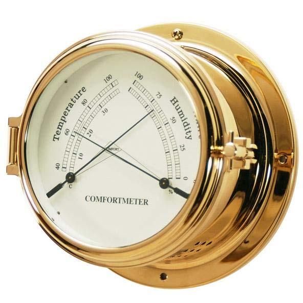 Ambient Weather GL150-TH Nautical Thermometer Hygrometer (ComfortMeter) User Manual Table of Contents 1. Introduction... 2 2. Care and Cleaning... 2 3. Installation... 2 4. ComfortMeter... 4 4.