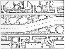 4. Lateral Shifts Description Curb extensions on otherwise straight streets that cause travel lanes to bend one way and then bend back to the original direction of travel.