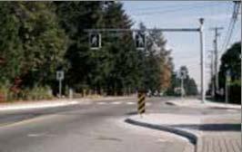 Page 19 of 34 3.3 Horizontal Deflection This section describes traffic calming measures that cause a horizontal deflection of vehicles.
