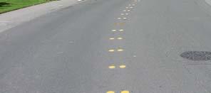 BOTTS DOTS AND RAISED REFLECTORS Botts dots and raised reflectors, or raised pavement markers, are small bumps lining the centerline or edgeline of a roadway.