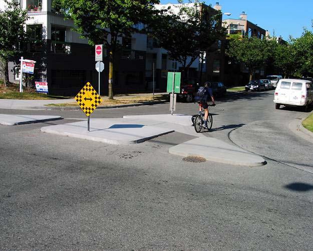 2.2 Intersection Channelization Intersection channelization is the use of raised islands to obstruct specific traffic movements and physically direct traffic through an intersection.