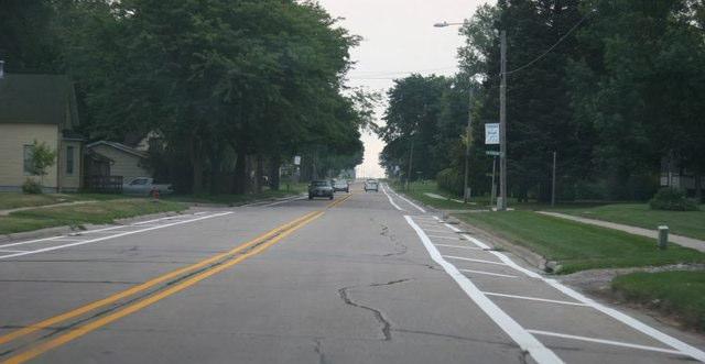 The placement of speed limit signs is not an effective means of traffic calming but should be considered if the roadway merits a lower speed limit due to the nature of the surrounding land use.