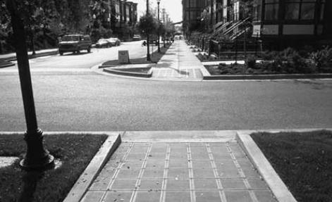 Sidewalks also improve mobility for pedestrians and provide access for all types of pedestrian travel to and from home, work, parks, schools, shopping areas, transit stops, etc.