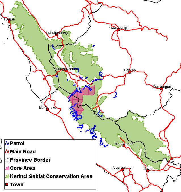 SMART forest patrols by Tiger Protection & Conservation Units (TPCU) A total of 62 SMART forest patrols (see SMART map of TPCU patrol routes, below) were conducted by TPCUs in national park and