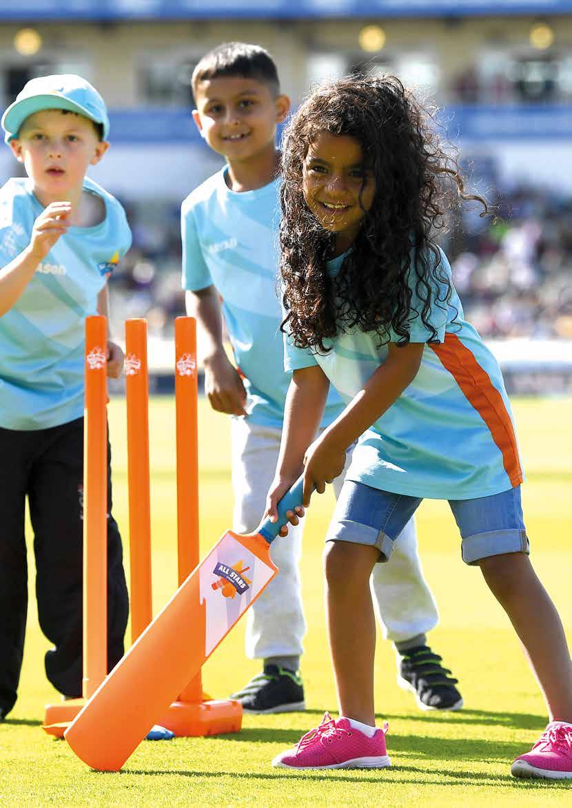 CHILDREN & SCHOOLS RECREATIONAL CRICKET Case study Denbigh Primary School, Chance to Shine Primary School of the Year 2017 Denbigh Primary School in Luton is situated in one of the most deprived