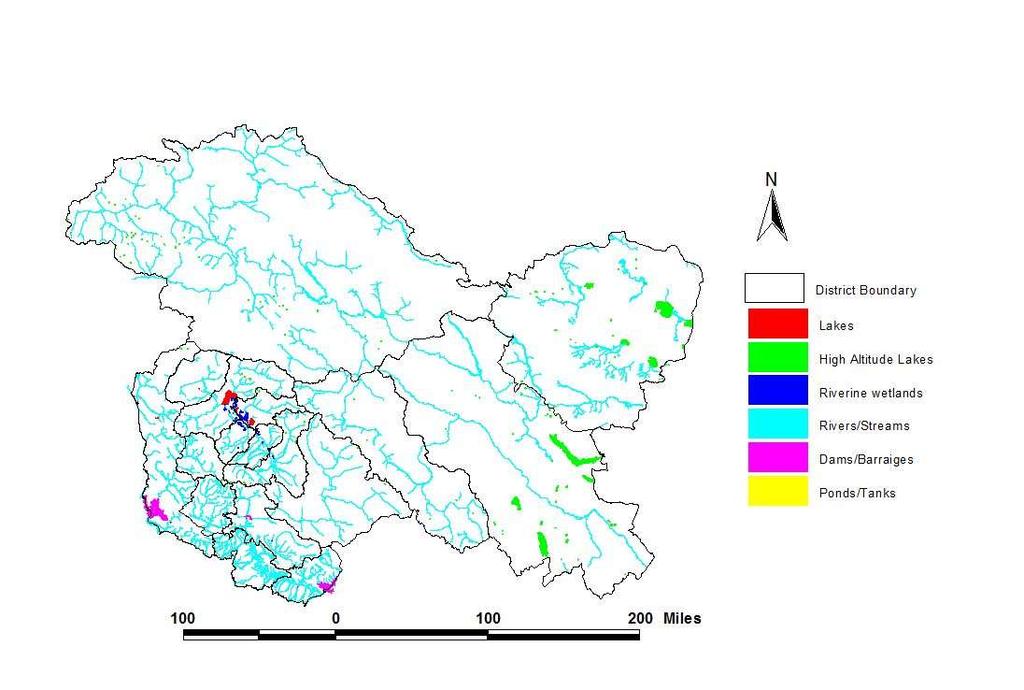 Introduction Water Resource Map of UIB Various beneficial functions of wetlands include life sustaining processes like water storage (domestic, agriculture, industrial usage) protection from storm