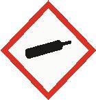 Label content Pictogram : Signal word : Warning Hazardous warnings : Contains gas under pressure; may explode if heated. Hazardous prevention measures : Protect from sunlight.