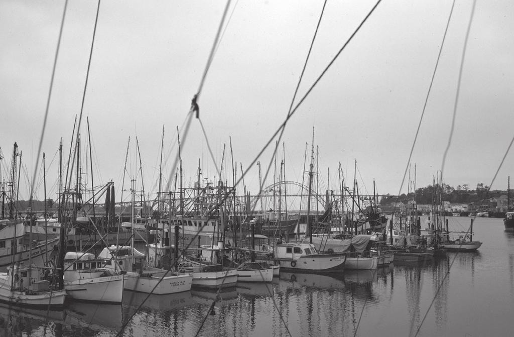 34 Estuary Management in the Pacific Northwest Boats in Newport, Yaquina Bay, Oregon nomically important estuary.