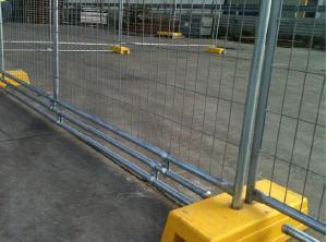 Install hand rails to the panel at approximately 1.00 metre high from the ground.