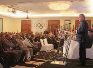 013 016 Budget: USD 18,190,000 Each NOC was allocated USD 85,000 per year during the 013 016 period, for the purpose of sports development, strengthening the role of the NOC, promoting the Olympic