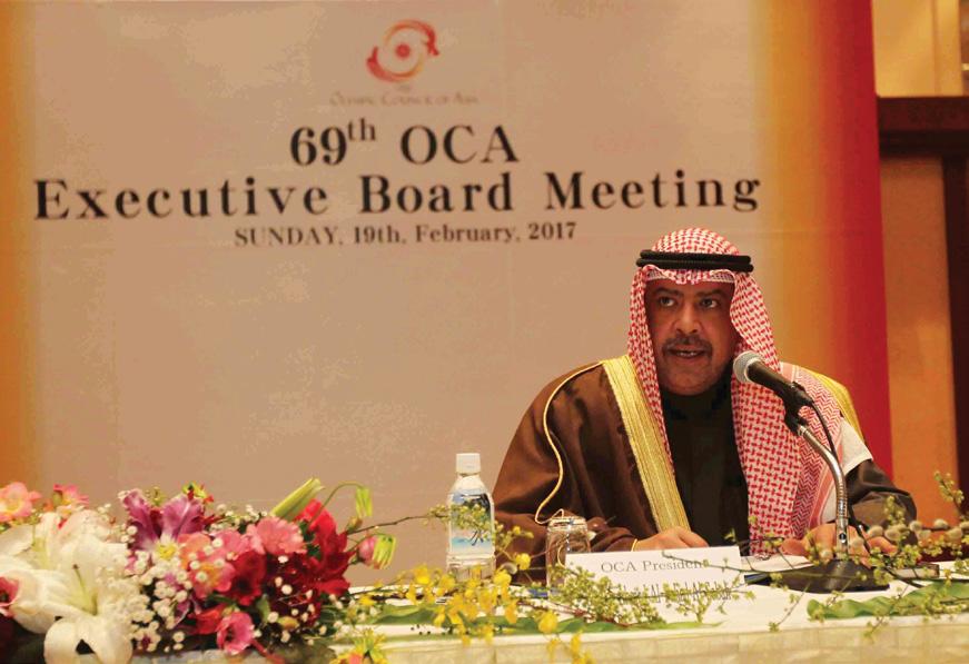 69 th OCA Executive Board Meeting Sheikh Al Sabah
