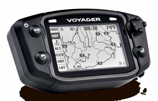 COM create and edit GPX trails Voyager GPS Features Speed/Distance