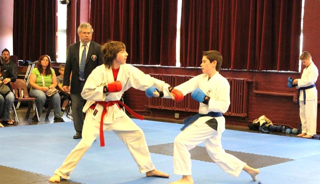 Competition was limited to students from second through twelfth grade, and all of the competitors were from the dojos of Great Lakes Seiwa Kai.