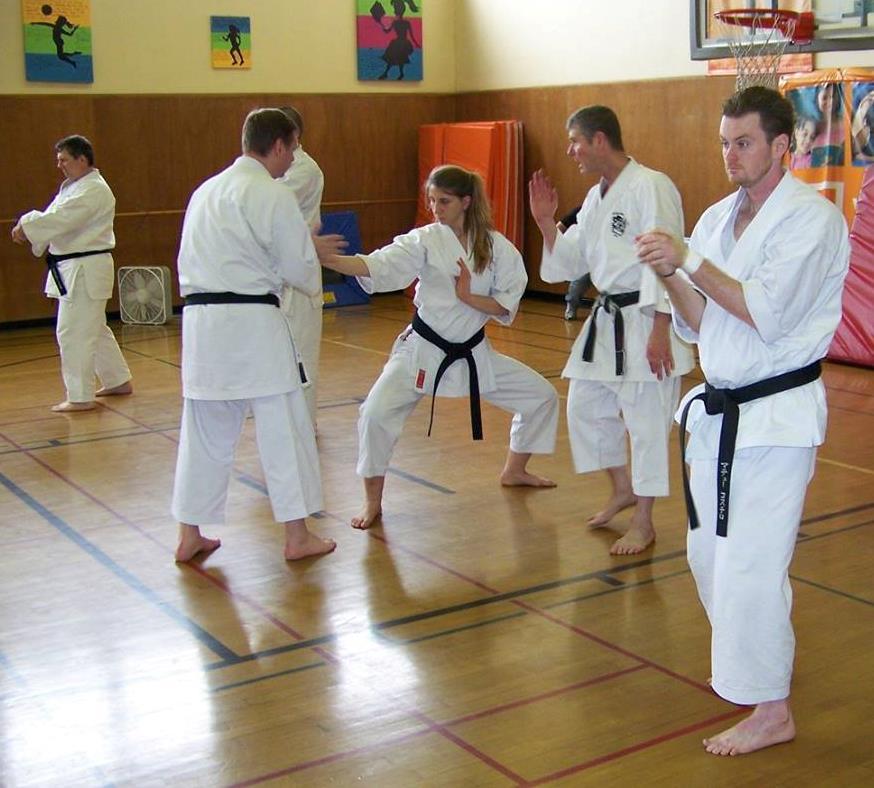 Gekisai Dai Ichi, Gekisai Dai Ni, Saifa, Seiyunchin, and Seipai were practiced over and over with attention given to the minute details of each kata.
