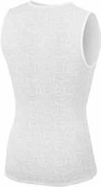SIZES: SM/LX/2XL WEIGHT: 57 G (Large) PROSECCO ICE SLEEVELESS BASE LAYER Ride cooler, faster, longer.