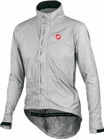 POCKET LINER JACKET 4510094 170 Grams of totally waterproof lightweight event fabric Plissé stretch zones for perfect fit without extra fabric Storm-flap construction at back seals around the