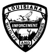 LOUISIANA DEPARTMENT OF WILDLIFE AND FISHERIES LAW ENFORCEMENT DIVISION DWF-BIR-010-OP VESSEL REGISTRATION # P.O. BOX 98000 Rev.