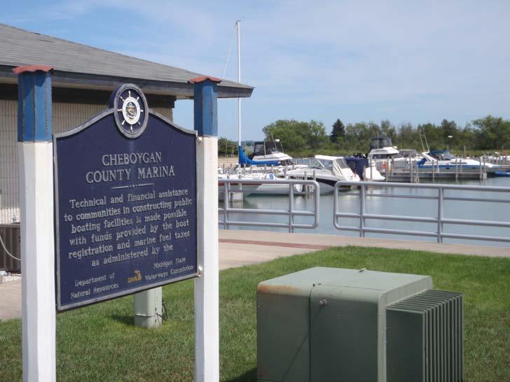 1. Cheboygan County Marina: The marina is open for the boating season, which extends from 8 May to 16 October.