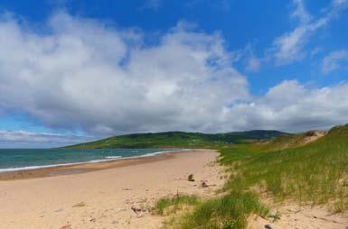 The Ceilidh Trail offers breathtaking, unspoiled beaches that are popular with tourists and locals alike throughout the year.