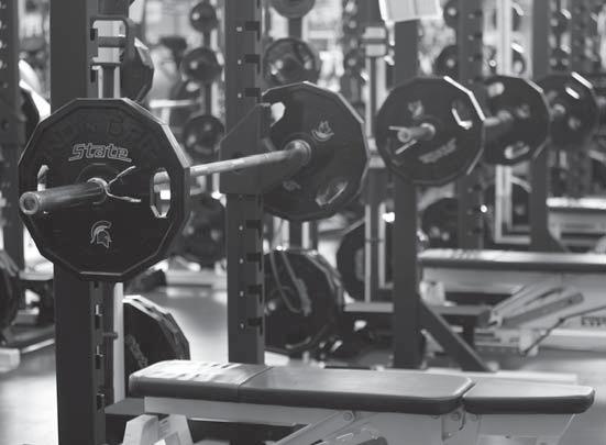 MSU men s golfers can access the 9,000-square-foot weight room located in the Duffy Daugherty Building.
